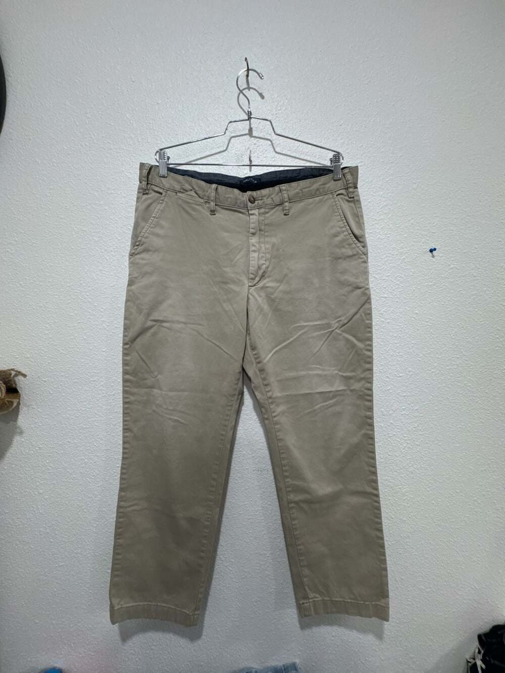 Nautica Classic Fit Stretch Khaki Chino Pants Size 36x30